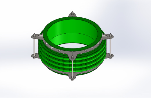 膨胀节伸缩节伸缩缝D=1700 L=1000缩略图